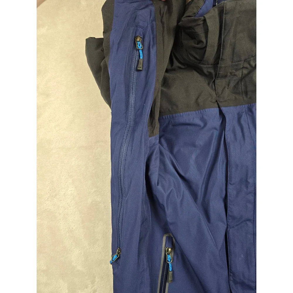 The North Face Summit Series‎ Jacket Mens M Blue Black HyVent Alpha Coat *Read
